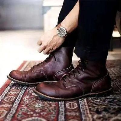 Lustralis | Leather Boots