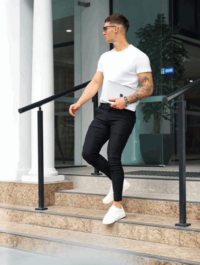 Noa Stretch Pants - Black