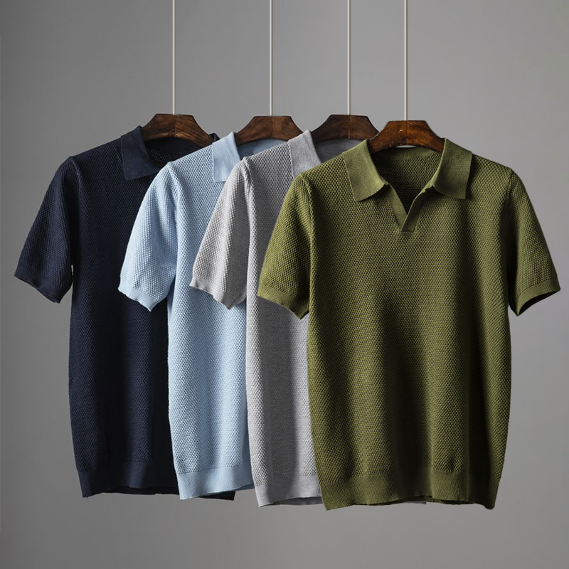 Matteo™ - Casual Short Sleeve Polo Shirt with Relaxed Fit