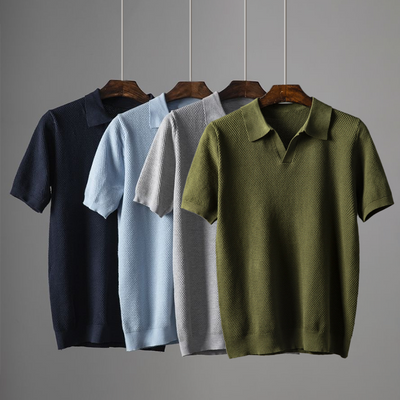 Matteo™ - Casual Short Sleeve Polo Shirt with Relaxed Fit