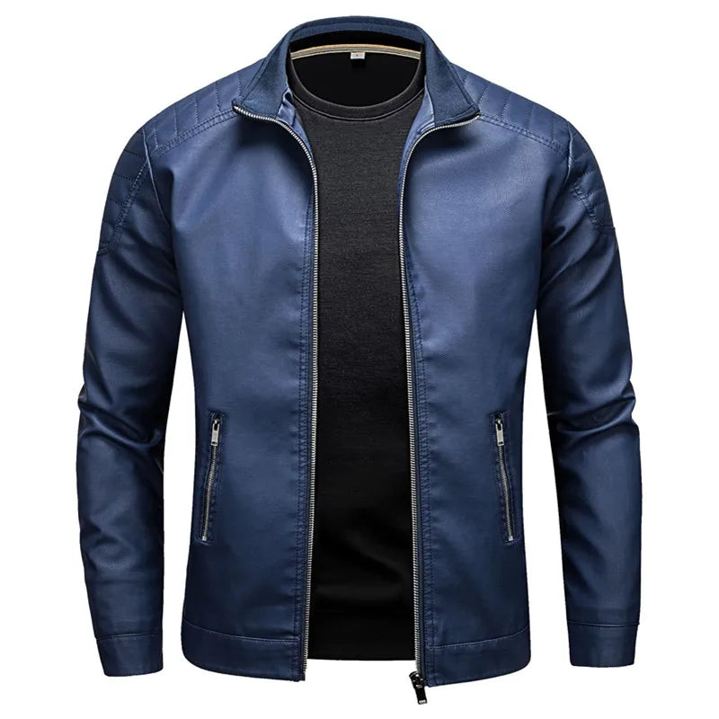 Lustralis | Bold Leather Jacket