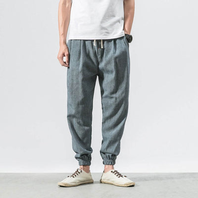 Yoko - Japanese Comfort Pants - Navy Blue