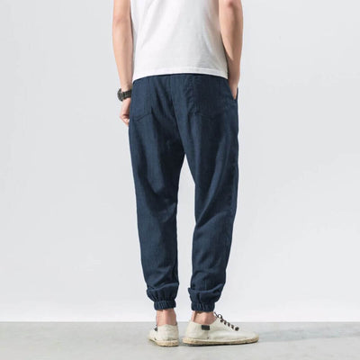 Yoko - Japanese Comfort Pants - Navy Blue