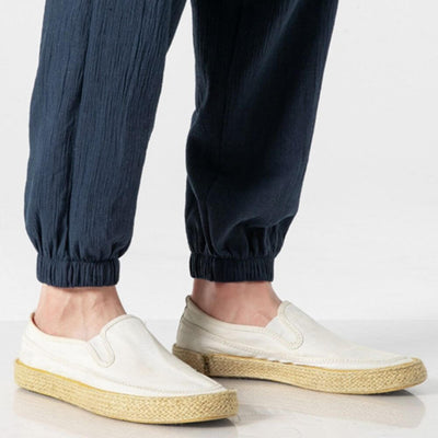 Yoko - Japanese Comfort Pants - Navy Blue