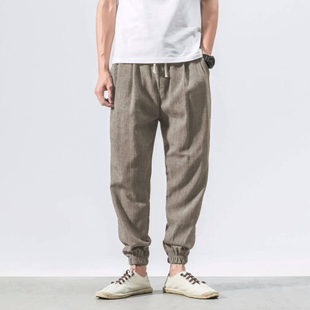 Yoko - Japanese Comfort Pants - Navy Blue