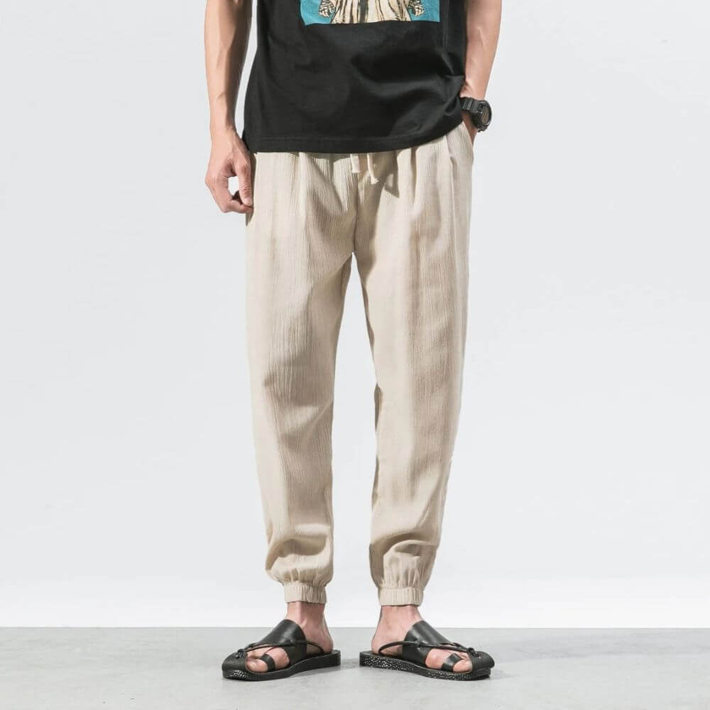 Yoko - Japanese Comfort Pants - Navy Blue