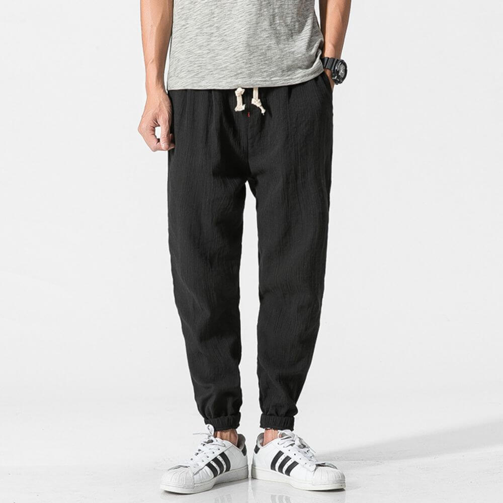 Yoko - Japanese Comfort Pants - Navy Blue