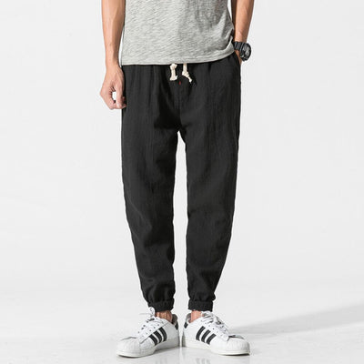 Yoko - Japanese Comfort Pants - Navy Blue