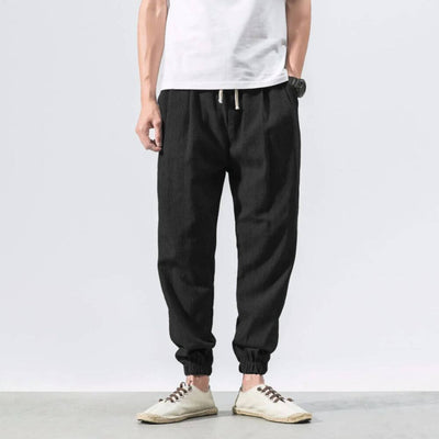 Yoko - Japanese Comfort Pants - Navy Blue