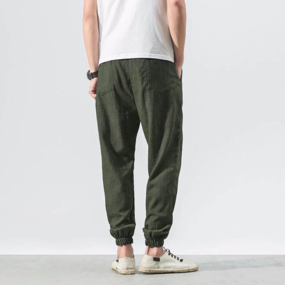 Yoko - Japanese Comfort Pants - Navy Blue