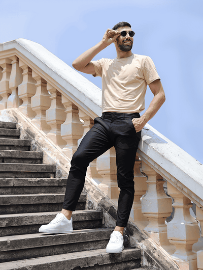 Noa Stretch Pants - Black
