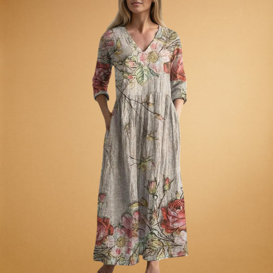 Women’s Floral Summer Dress | Maxi